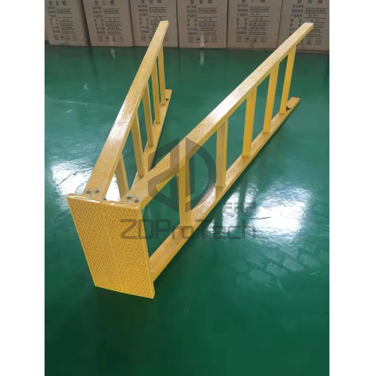 8 FT. Reach Fiberglass Platform Step Ladder with 250 Lbs. Load Capacity Type Ia Duty Rating