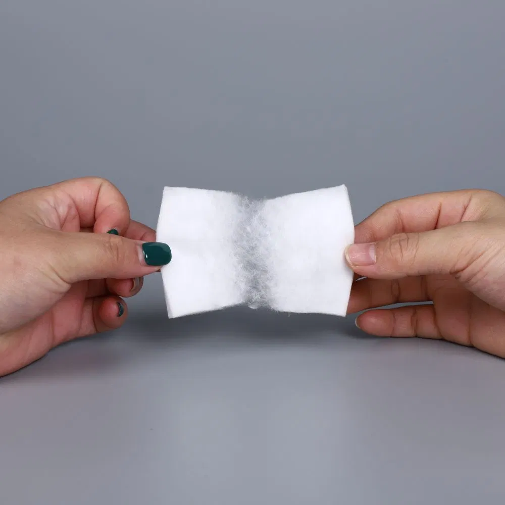 Separate Layers Desired Thickness From 1 to 5 Layers Cotton Pad