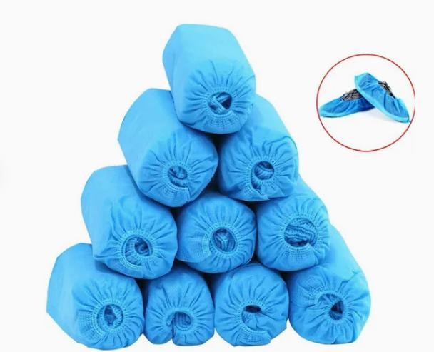 Good Quality Disposable Fabric Non-Woven PP Robust Non-Skid Shoe Cover for Factories