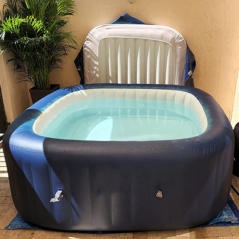 Надувная гидромассажная ванна-джакузи на 4 человек