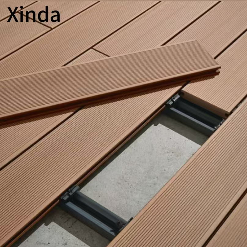 Customized Outdoor Wood Decking Anticorrosive Terrace Plank