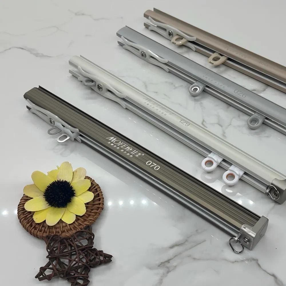 Randomly Match Various Styles of Silent Curtain Tracks for Home Decor
