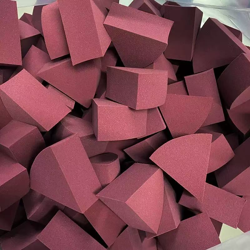 Original Wholesale Photo Studio Makeup Artist Small Scalloped Jelly Sponge Puffs