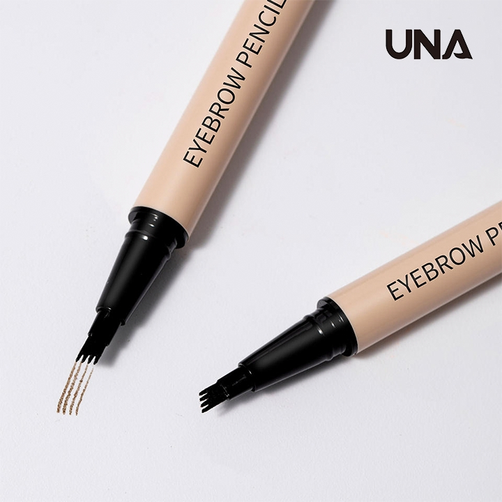 OEM Best Selling 4 Fork Waterproof Eye Makeup Double Head 3D Powder Eyebrow Concealer Pencil