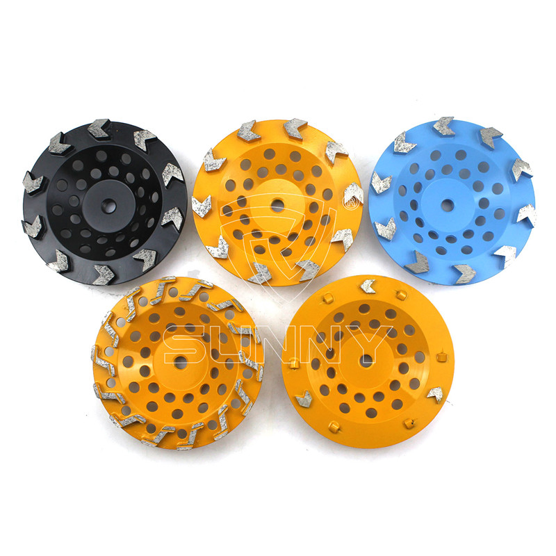 Factory Direct Wholesale Abrasive Diamond Cup Grinding Wheel for Sanding Concrete