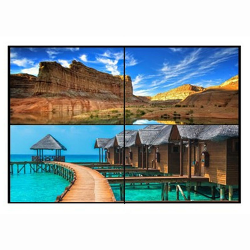 Ultra High-Definition 46 Inch LCD Video Wall Display with 3.5mm Bezel Gap