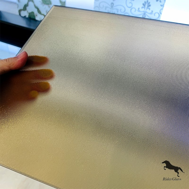 3mm 4mm 5mm 6mm Clear Mistlite Patterned Figured Glass