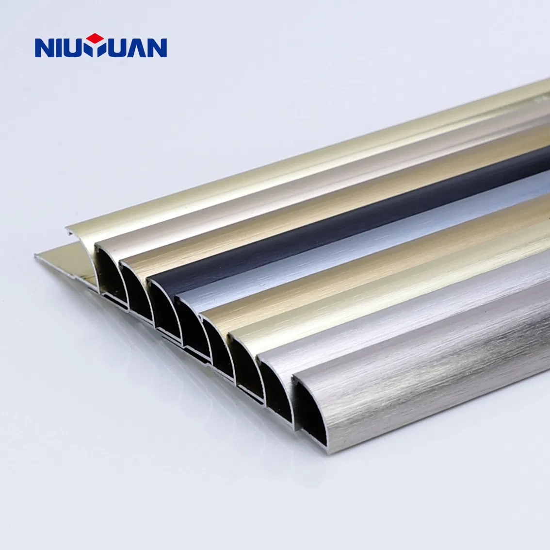 Custom Gold Metal Ceramic Aluminum Pencil Tile Edge Trim Corners