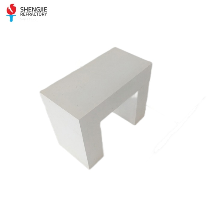 High Quality Fused Cast Zirconium Azs Fire Brick Refractory Zirconia Corundum Brick