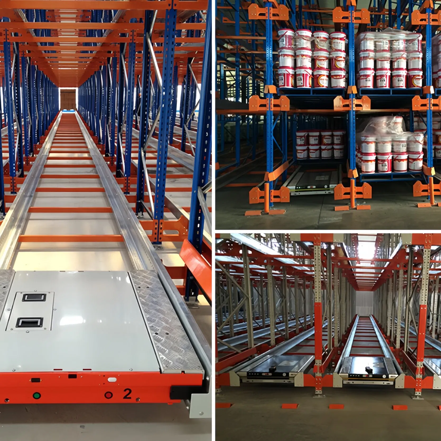 CE Certificated High Speed Heavy Duty Automatic Customized Radio Shuttle Rack