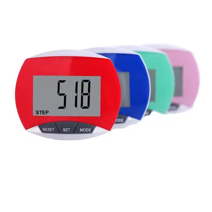 Pocket Pedometer Step Counter Ideal for Walking, Running & Workouts