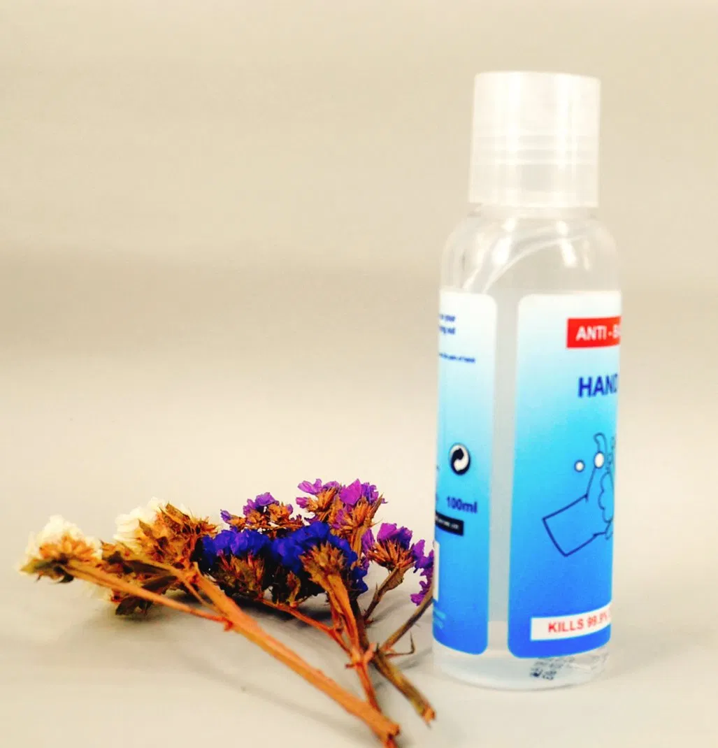 100ml Private Label Wash Free Disinfectant Alcohol Hand Sanitizer Gel Ce Certification