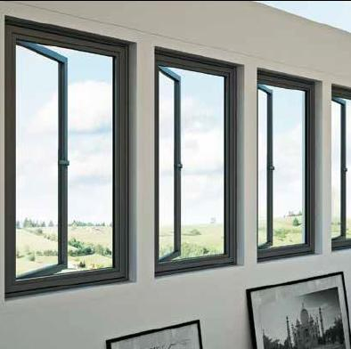 Prima Customizable Aluminum Windows Exterior Aluminum Glass Windows