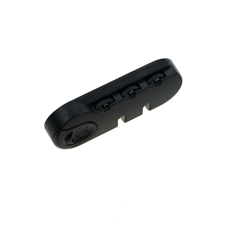 Yh9924 Luggage Accessories Built-in Tsa Travel Luggage Combination Zipper Lock Luggage Lock