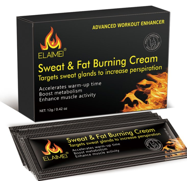 Portable Workout Enhancer Fat Burning Sweat Slim Cream for Women and Men for Weight Loss