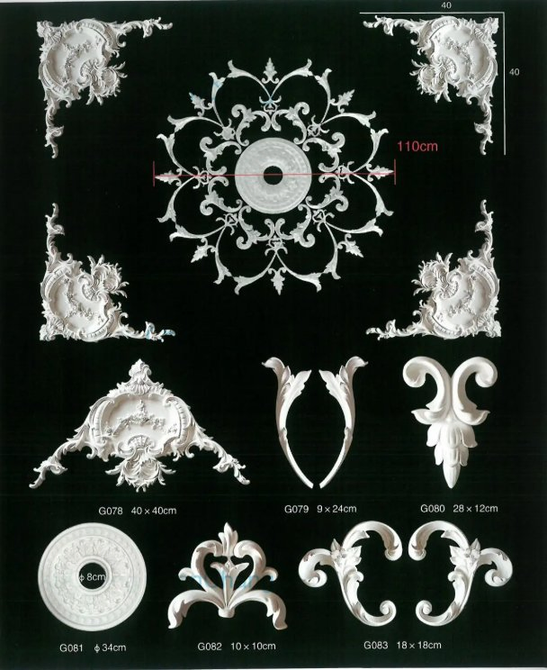 Wholesale Price of Glassfiber Molds for Gypsum Cornice Moulding