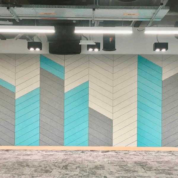Premium Sound Absorbing Polyester Fiber Acoustic Ceiling Panels