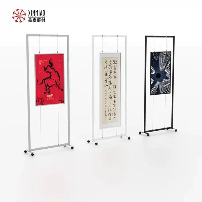 Aluminum Metal Stand Frame Photo Holder Fixture Displays