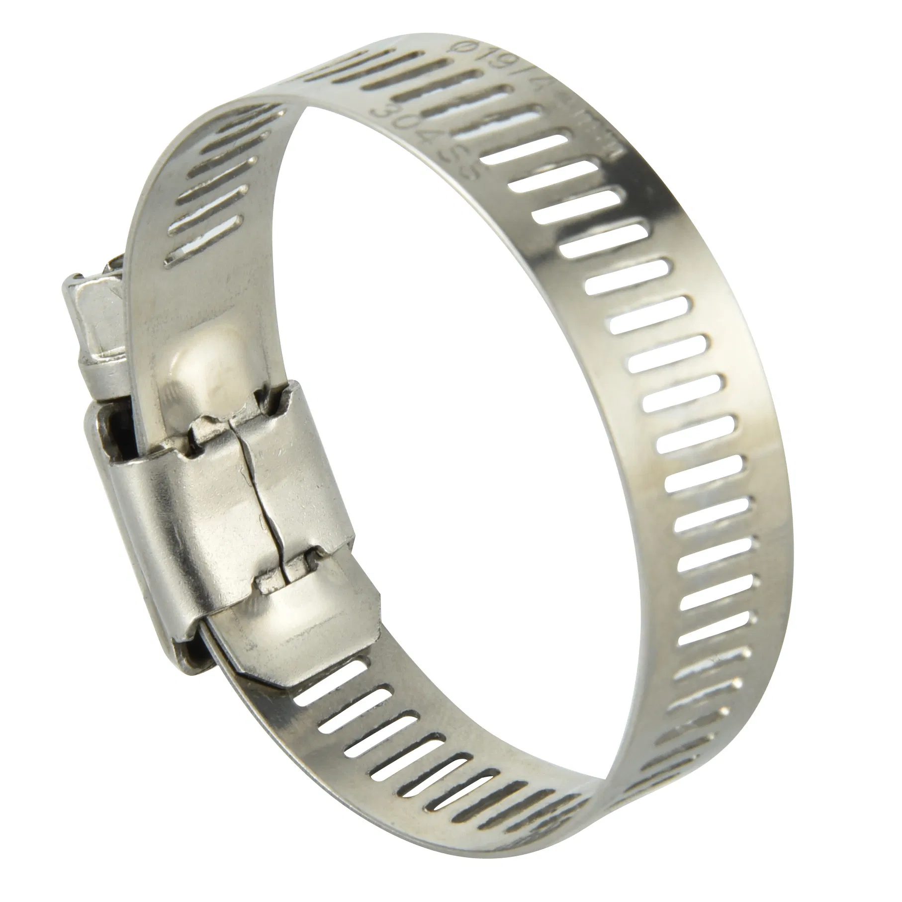 High Performance Bandwidth 15.8mm American Bolt Clamps Leak-Proof Seal Hose Clamps