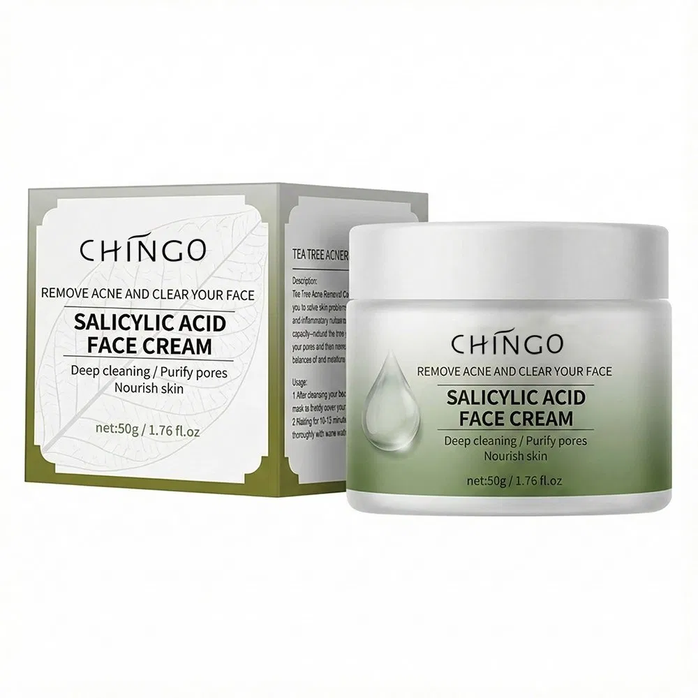 Gently Improves Smooth Refreshing Facial Soothing Moisturizing Anti-Acne Salicylic Acid Face Cream