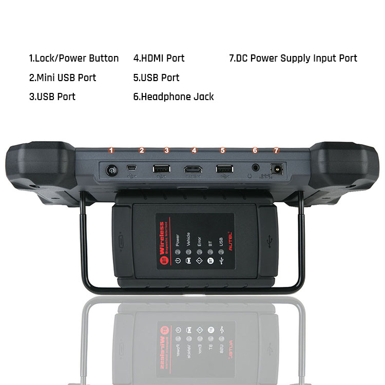 Автосканер OBD2 Autel MK908 для диагностики двигателя