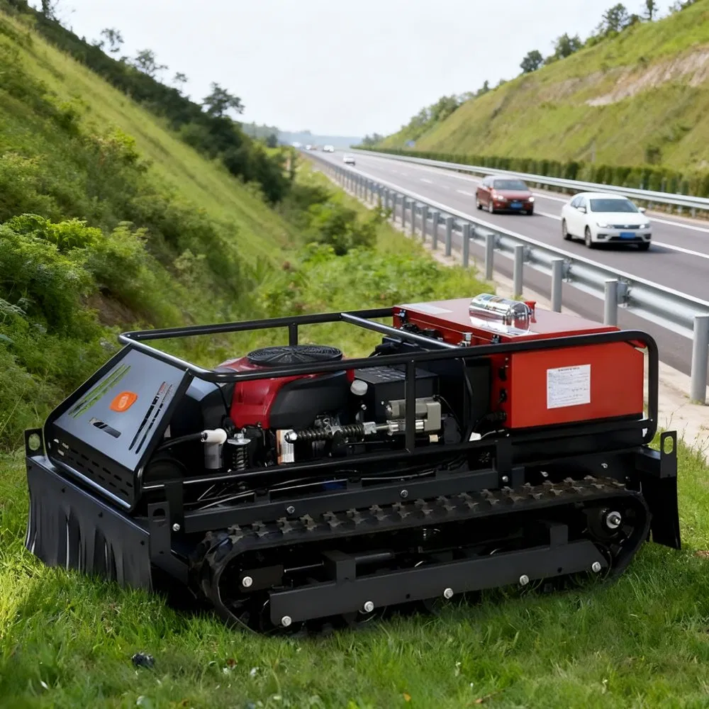 2026 New Radio-Controlled Lawn Mower RC Slope Lawn Mower Tracking All-Terrain Remote Control Robot Weed Mower