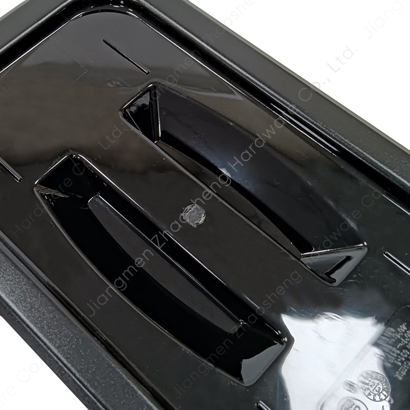 Commercial Kitchen Hotel Cookware Serving Food Pan Lid Gastronorm Tray Plastic Cover Black