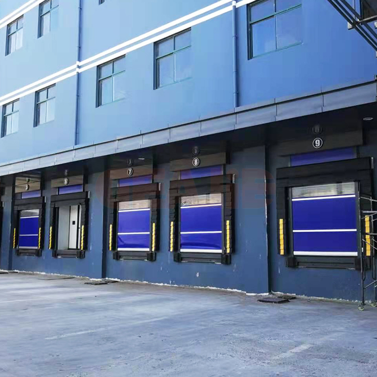 Hot Selling PVC Fabric Exterior Roller Rapid High Speed Rolling Shutters Door