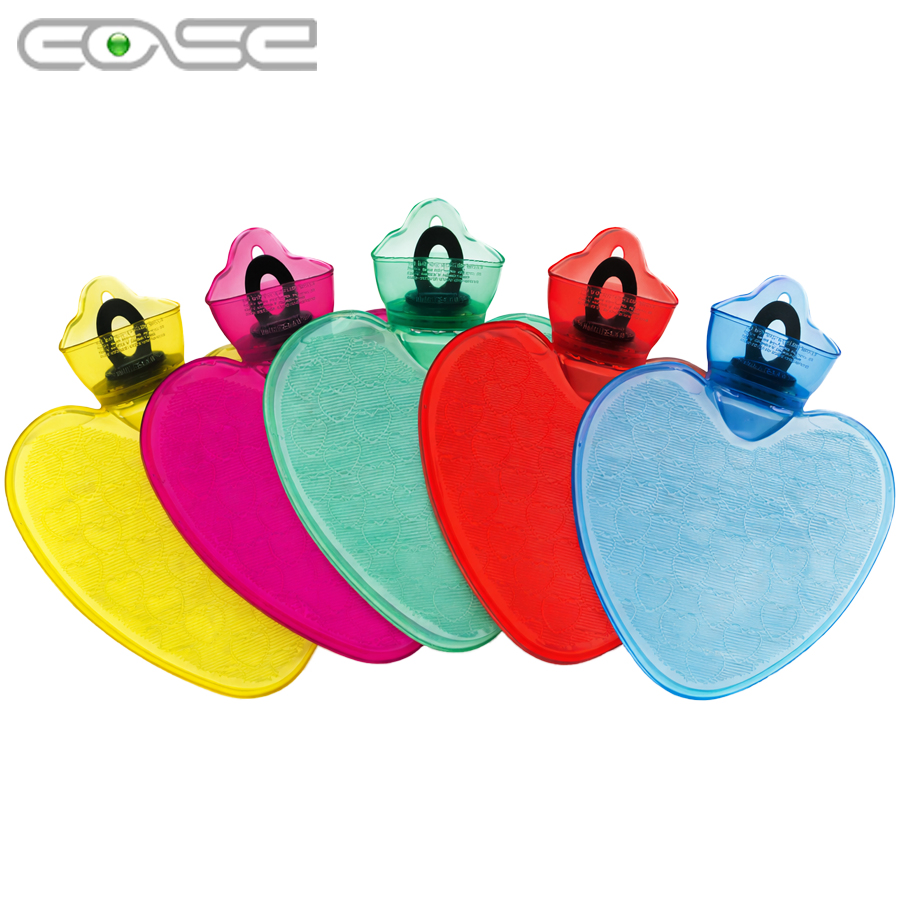 Heart-Shaped PVC Hot Water Bag for Cosy