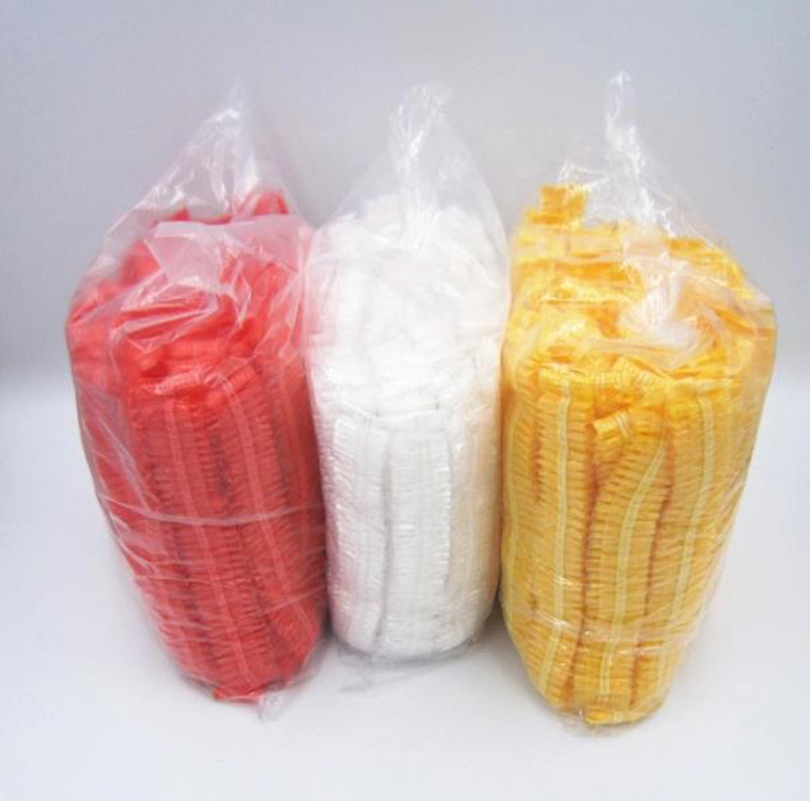 Disposable Black PE Shower Cap