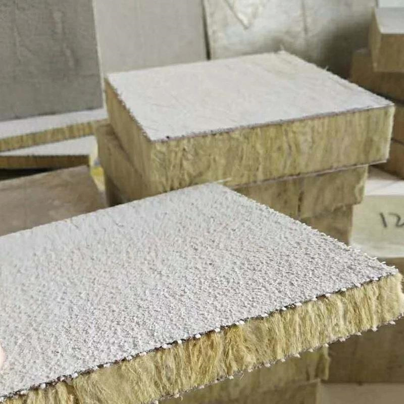CE, ISO Certification Rockwool Board with Aluminum Foil Facing Insulation Material