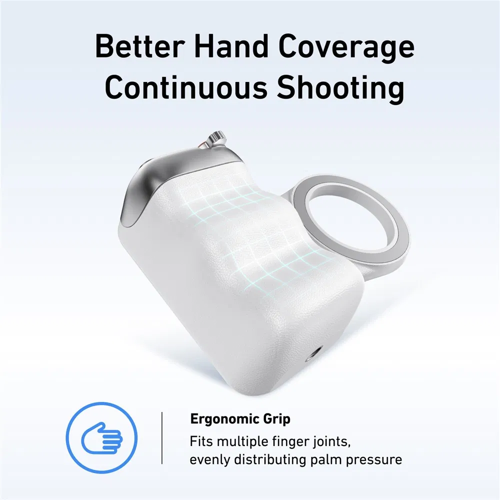 Telesin Magsafe-Compatible Smartphone Camera Grip Cell Phone Handle Holder for Photography, Mfi Certified