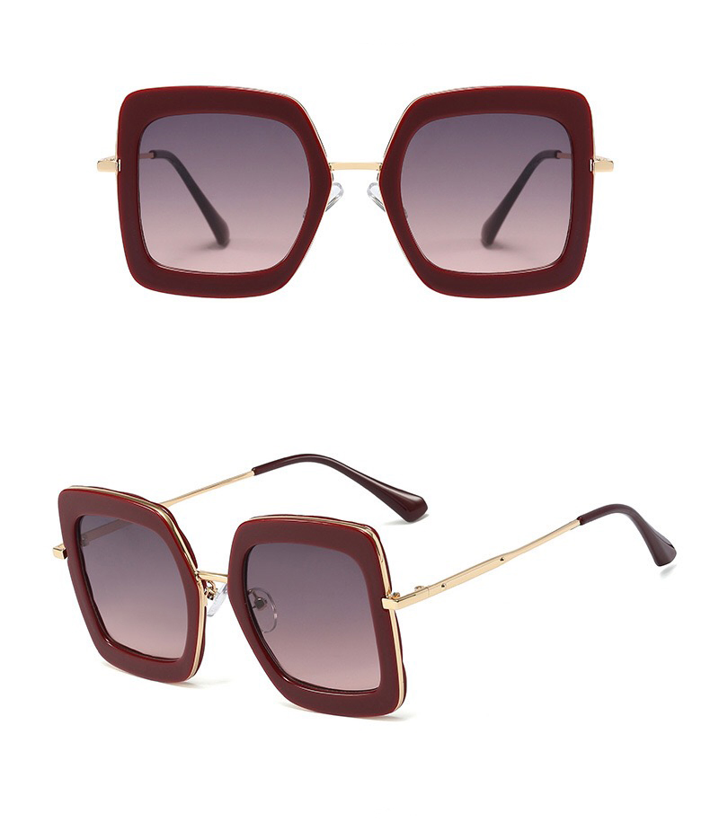 Maysun Square Oversized Sunglasses Fashion Custom Women Sunglasses 2021 Women