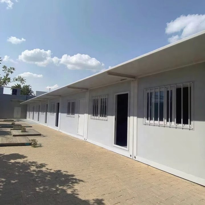 Prefabricated Low Cost Easy Fast Installation 20FT Standard Prefabricated Apartments Container Modular House with Electricity