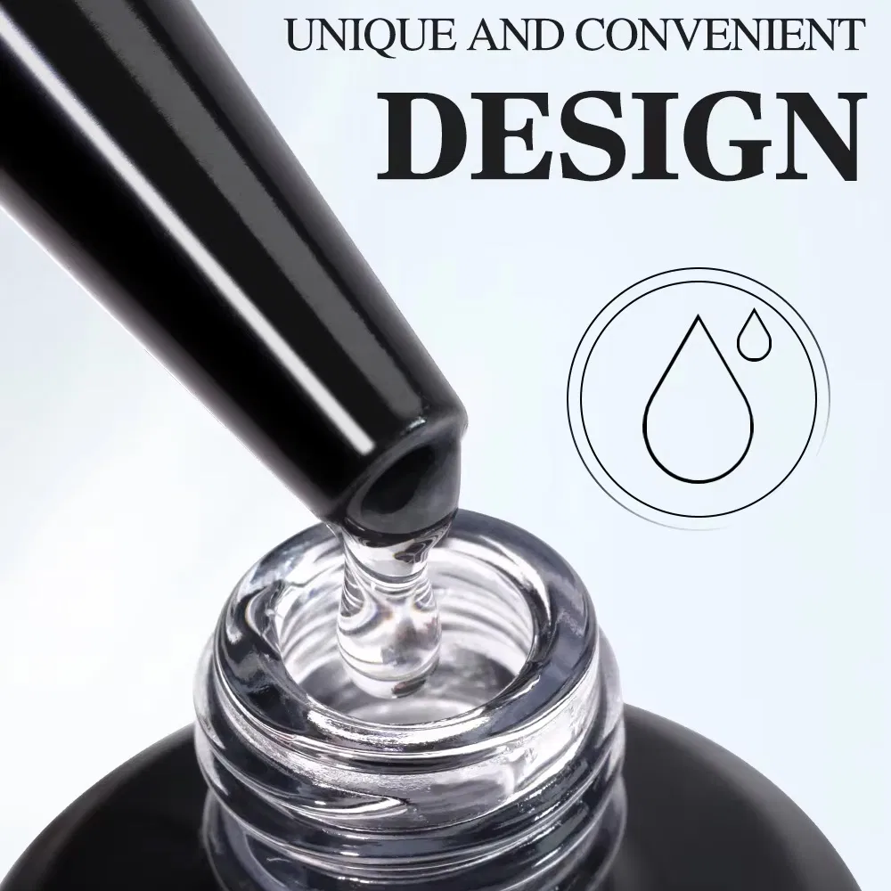 Bulk No Wipe Nails Art Supplies Top & Base Coat Custom Wholesale 500ml 1kg 5kg UV Gel Nail Polish