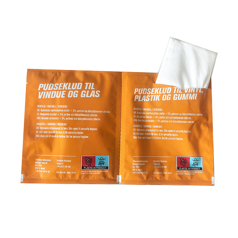 Eco-Friendly Car Leather Dashboard Cleaning Wet Wipe Biodegradable Canister Car Interior Wipes