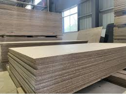 18mm/16mm/15mm/9mm Melamine Plain Veneer Wood Grain Solid Color Particle Board Chipboard for Furniture Cabinet Construction Wholesale Building Material