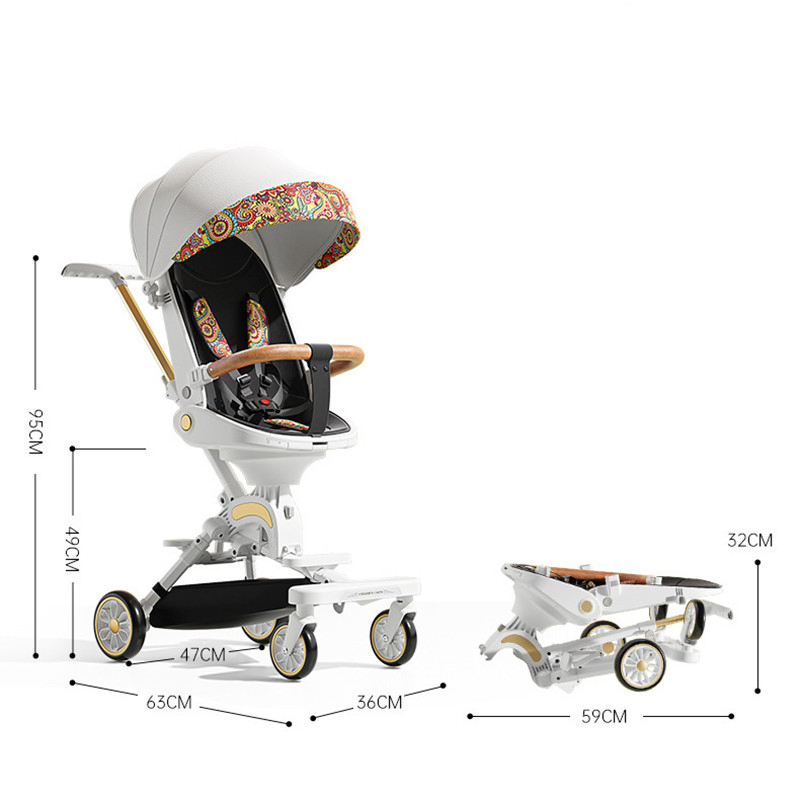 K9 Easy Folding Portable Baby Stroller Baby Carriages Folding Magical Baby Stroller