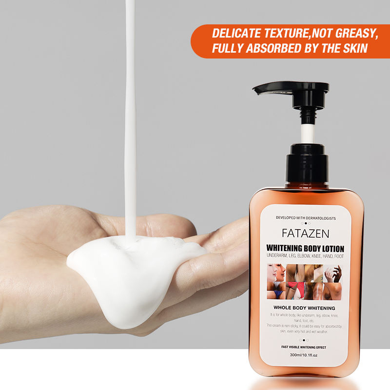 Fatzenskin Care Products Organic Arbutin Skin Whitening Exfoliating Cream Anti Dark Spot Moisturizing Whitening Body Lotion