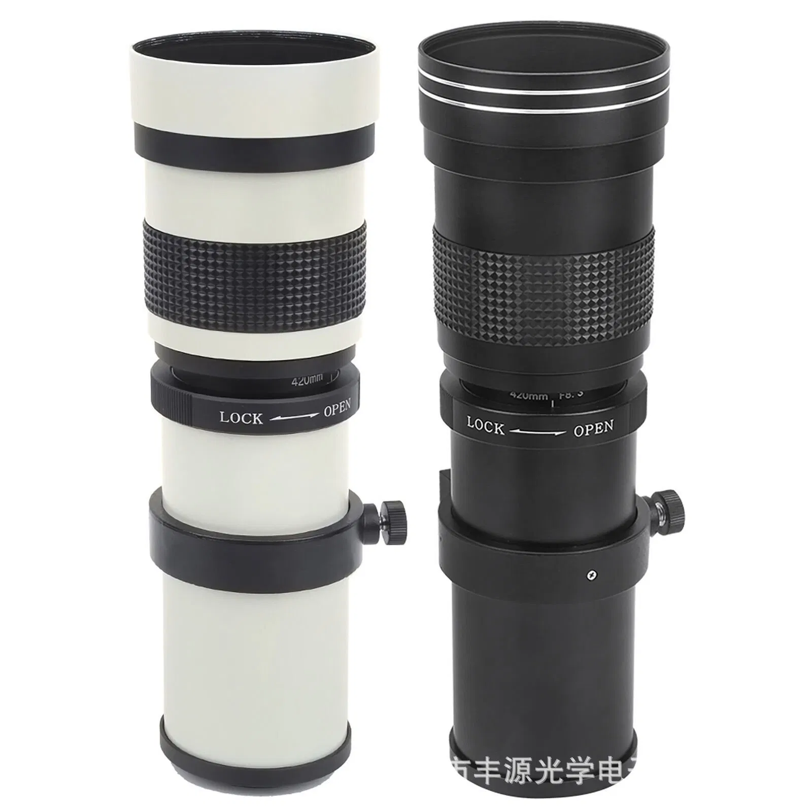 420-800mm Telephoto F/8.3 Micro SLR Camera Telephoto Telephoto Telephoto Manual Zoom Lens