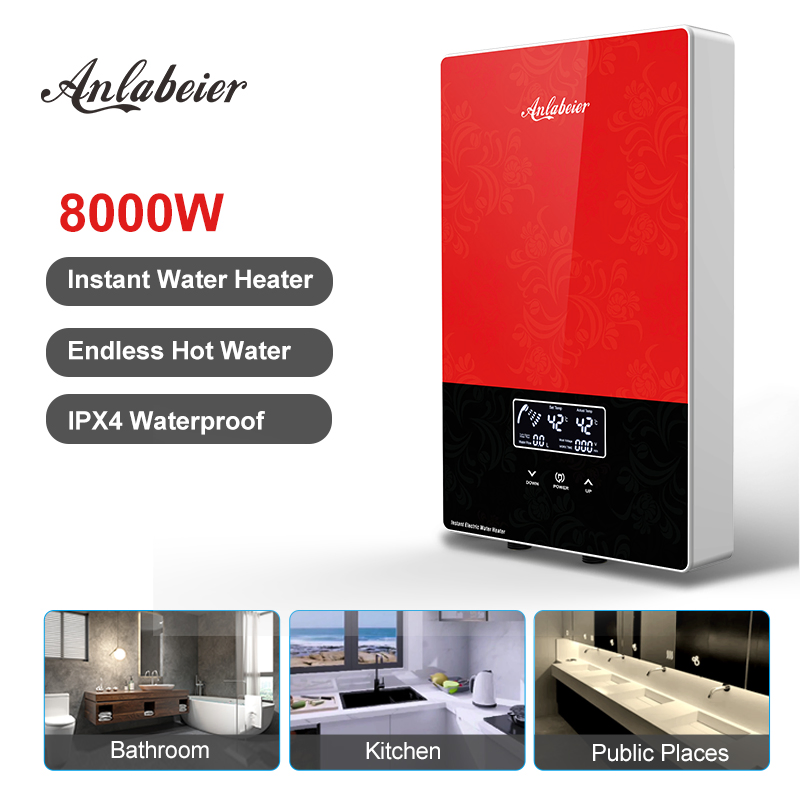 Проточный электрический водонагреватель с термостатом