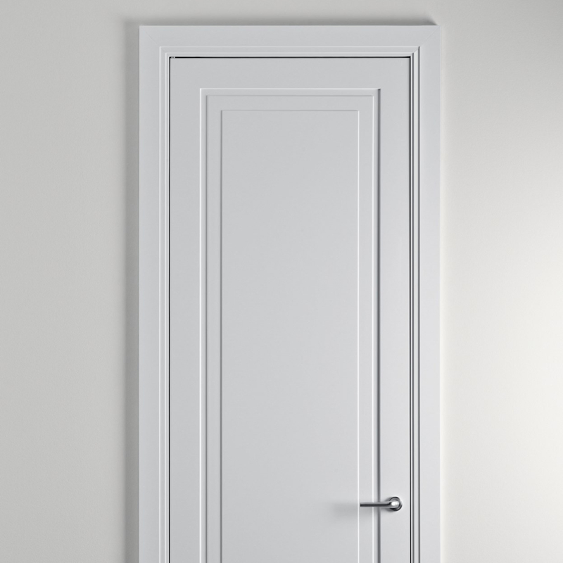 China Factory Custom Veneer Wooden Fireproof Composite Invisible Doors Resort Apartment Hotel Wood Door with Electronic Card