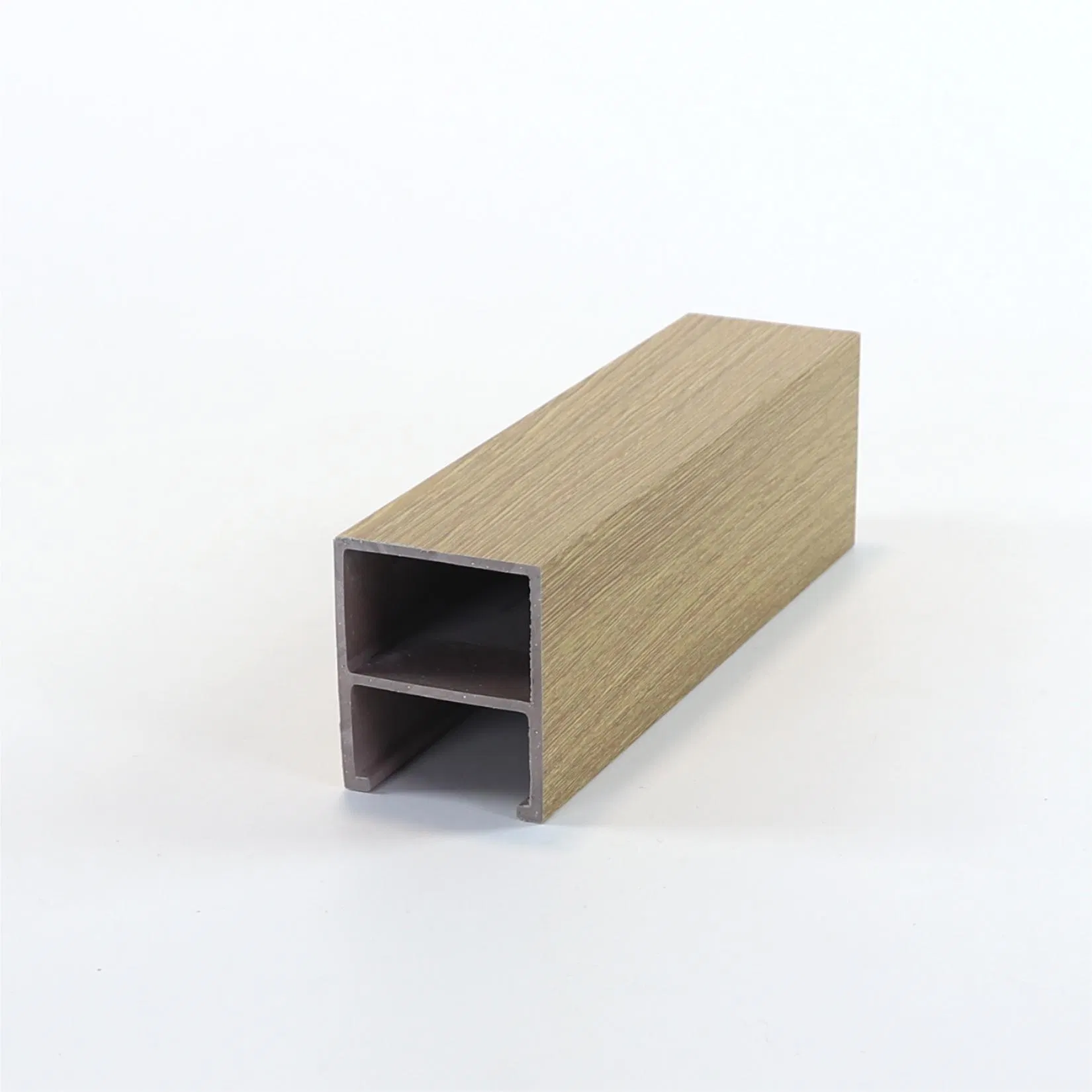 WPC Square Tube for Indoor Decrotive Factory Supplier Plastic Wall Panel