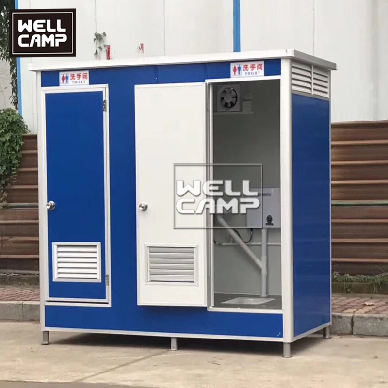 Wellcamp Easy Isntall Waterproof Portable Toilet Container Toilet Ablution