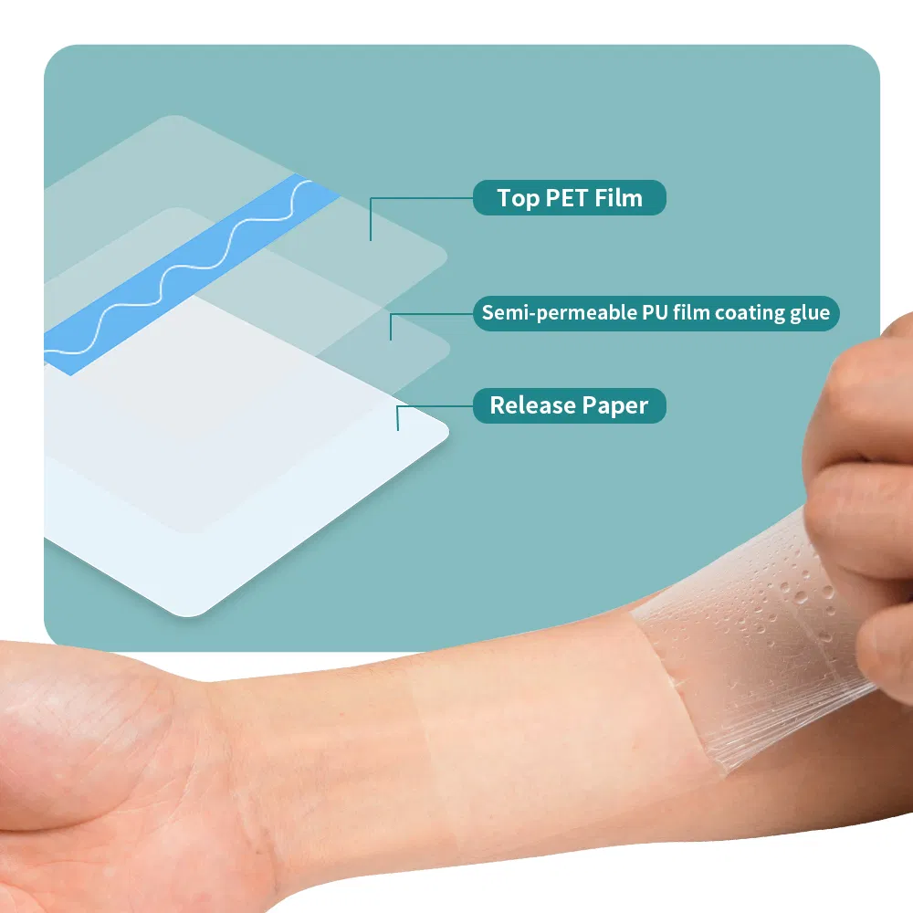 PU Film Roll for Tattoo Aftercare Bandage Waterproof Transparent PU Roll Wholesale