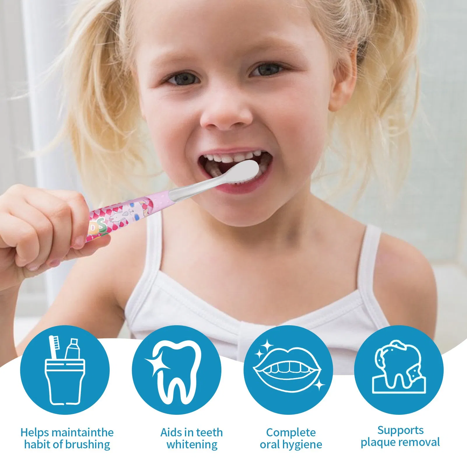 Children/Kids Toothbrush Super Soft Bristles Daily Use