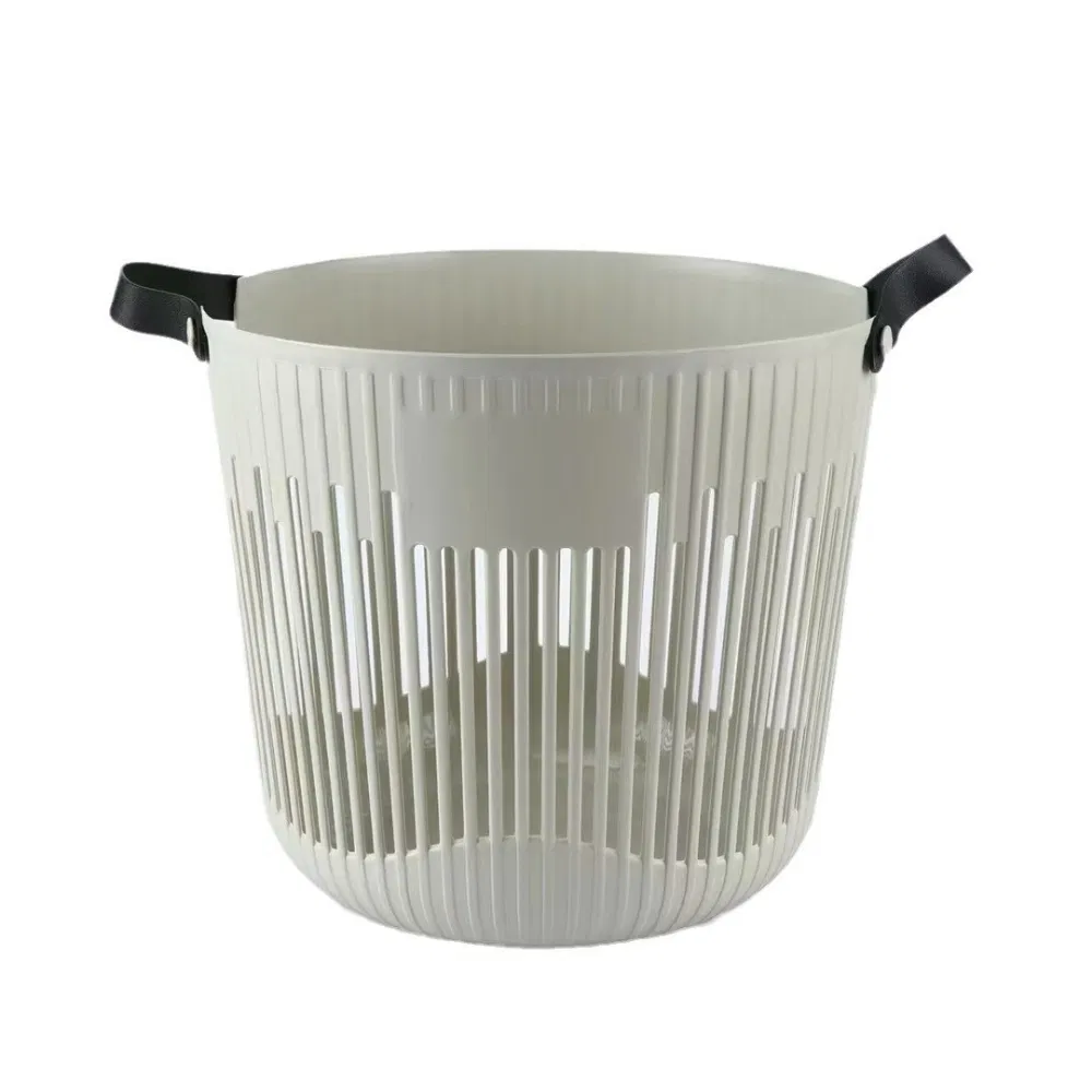 Double Handle Laundry Basket Anti-Mold Sundries Storage Basket Wbb29906