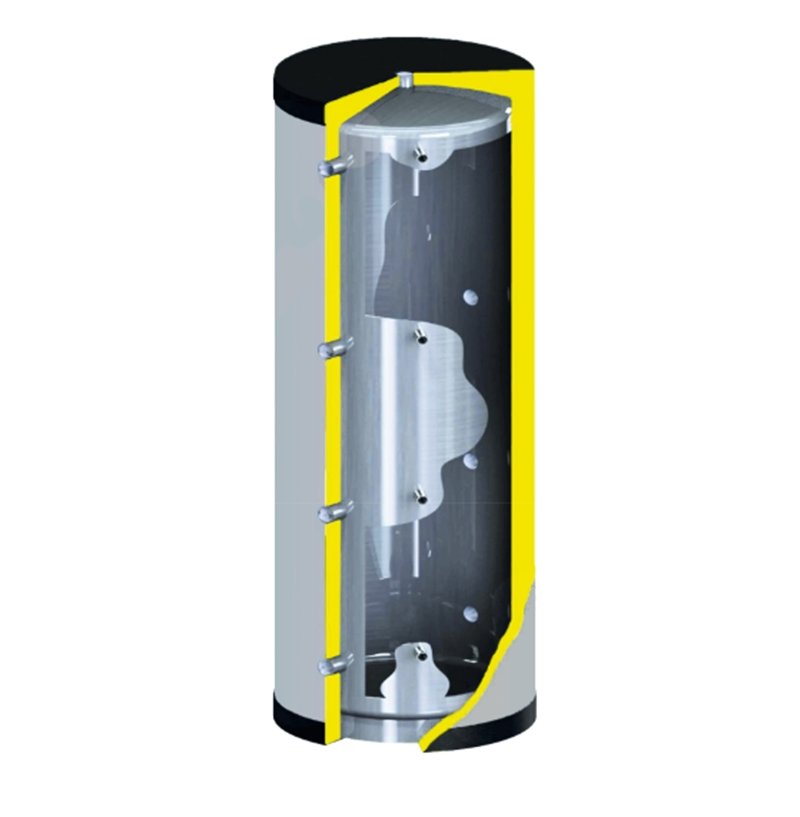 Galvanized Steel 80L Buffer Tank for Renewable Energy Systems