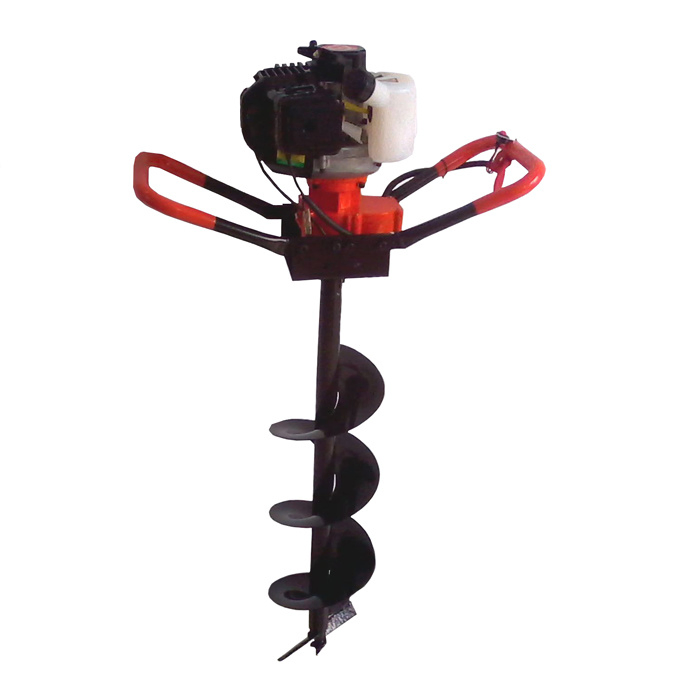 Factory Four-Stroke Ground Drill High-Power Gasoline Drill Pit Tree Planting Machine Digger