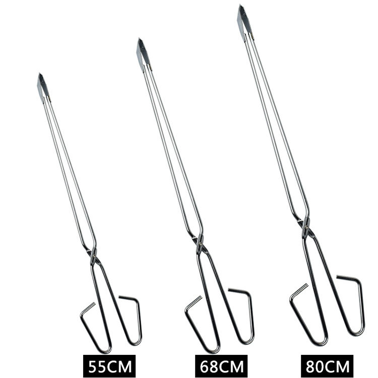 Futeng Kitchen and Restaurant Multi Functional Barbecue Tool Scissors Service Pliers Barbecue Charcoal Clip